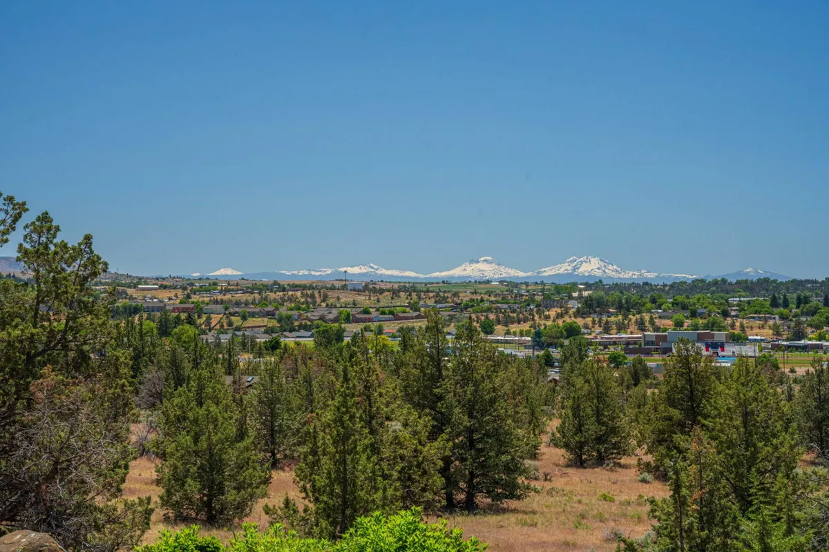 A panoramic view featuring snow-capped mountains, dense greenery, and open fields, evoking a sense of vast wilderness and endless opportunity for hiking, nature viewing, and outdoor activities.